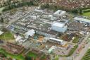 A birds-eye view of the James Paget Hospital in Gorleston where a new unit with operating theatres
