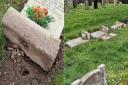 Several graves in Gorleston Cemetery have been removed from the ground