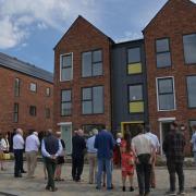 The development of eighteen homes at Jubilee Court was completed on Monday. Picture - Sonya Duncan