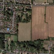 A developer is bidding for 33 houses behind Beechcroft in Station Road, Ormesby.