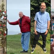Paul Edwards and Matt Thomson are celebrating their combined 19-stone weight loss. Pictures - Submitted