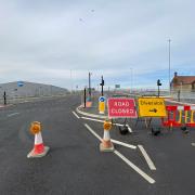 Herring Bridge in Great Yarmouth remains closed