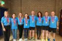 Great Yarmouth Road Runners athletes with their medals at the London Marathon Picture: CLUB