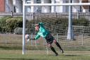 Josh Glover will be between the sticks for Great Yarmouth Town for the remainder of the season after Charlie Beckwith's return to Leiston Picture:DSS Digital Media