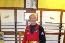 Johnny Johnson, who is celebrating 40 years of teaching Chinese Kempo Gung-Fu. Picture: Colin Meacher.