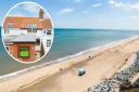 Two-bed cottage with sky lounge and coastal views goes up for sale