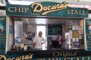 Norma Docwra, owner of Docwra's Chip Stall in Great Yarmouth market, has died aged 65