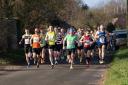 Runners get under way at the Reedham Ten on Sunday