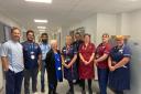 The orthopaedic trauma team inside James Paget University Hospital's new concept ward. Picture - James Weeds