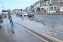 Flooding on Bridge Road in Great Yarmouth on June 5.