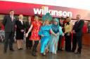 Pantomime stars at the opening of the Wilkinson store in Gorleston in 2008
