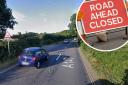 The A143  in Fritton will be closed overnight for roadworks