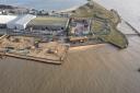 Early developments can be seen at Great Yarmouth's new offshore energy campus. Picture - Jonathan Howes
