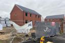 The 30 affordable homes on Estcourt Road are due to be finished in 2024. Picture - James Weeds