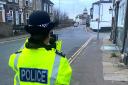 PC Isabel Carroll was on the hunt for speeders in Gorleston on Monday. Picture - Norfolk Constabulary