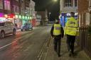 Officers upped foot patrols in Great Yarmouth following reports to the #Streetsafe app. Picture - Norfolk Constabulary