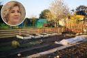 There have been allegations of bullying at the Great Yarmouth and Gorleston Allotments Association after Giedre Giedryte, inset, was told to leave her plot over claims of breaking rules.