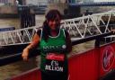 Lisa Askey is running the London Marathon in memory of baby Heidi Smith who was killed in 1998