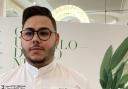 Jose Martin, 25, sous chef at the King's Arms in Fleggburgh, took part in a cooking competition in Italy. Photo: King's Arms Fleggburgh.
