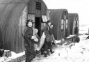 ATS women at a Nissen hut during the Second World War. On Sunday, May 14, events commemorated 80 years since 26 of the women were killed in a bombing raid in Great Yarmouth.