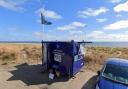 Caister Coastwatch Station was run from a mobile unit in a carpark off Second Avenue.