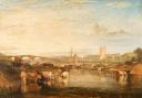 Walton Bridges, 1806, Joseph Mallord William Turner (1775-1851), Oil on canvas. Purchased with support from the National Lottery Heritage Fund, Art Fund, and a private donor. Picture: Norfolk Museums Service