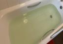 Homes in and around Great Yarmouth have reported pouring green baths