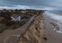 New photographs show the extent of damage to the coastal community of Hemsby