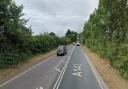 There was delays on the A143