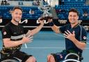 Alfie Hewett, left, and Gordon Reid - Australian Open champions