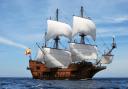 A unique replica of a Spanish galleon arrives in Great Yarmouth next week