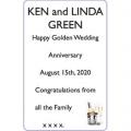 KEN and LINDA GREEN