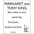 MARGARET and TONY KING