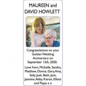 MAUREEN and DAVID HOWLETT
