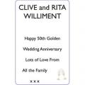 CLIVE and RITA WILLIMENT