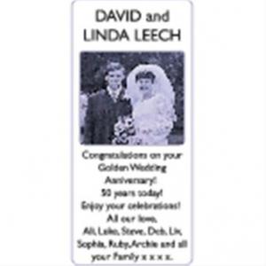 DAVID AND LINDA LEECH
