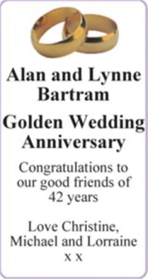 Alan and Lynne Bartram