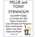 MILLIE and TONY STENHOLM