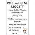 PAUL and IRENE LEGGETT