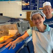 Owners Ben Gan and Eliz Loo at New Sole Plaice in Norwich Picture: Newsquest