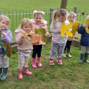 Children at Fairhaven Pre-School say thank you to businesses and supporters who have helped their fundraising efforts by donating prizes.