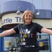 Sheringham Little Theatre is one of the Norfolk venues reopening as lockdown restrictions ease on May 17, pictured is theatre director Debbie Thompson.