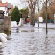 Sandbags Outside House On Flooded Road. Picture: Getty Images/iStockphoto