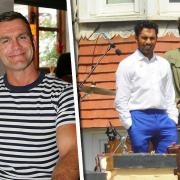 EastEnders stars Scott Maslen, who plays Jack Branning, and Himesh Patel, who played Tamwar Masood from 2007 to 2016, have both been spotted in Norfolk.