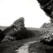 Does a werewolf stalk the ruins of Burgh Castle? Picture: Archant Library