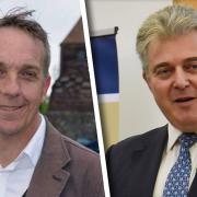 Mike Smith-Clare (left), a Labour general election candidate, who is fighting Brandon Lewiss Conservative seat in Great Yarmouth said he would not be giving Mr Lewis the solution to Brexit in response to a standared letter sent out by Tory candidates.
