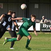 Connor Ingram was on target as Gorleston recorded a comfortable win over Norwich Under-23s in a friendly at Emerald Park last night Picture: DAVID HARDY