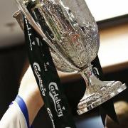 The FA Vase trophy. Picture: Archant