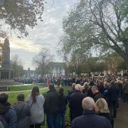 A previous remembrance event in St George's ParkPicture: Newsquest