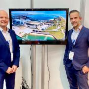 Simon Best, head of inward investment at Great Yarmouth Borough Council, and Ian Pease, GENERATE business development manager, representing GENERATE at Offshore Energy Exhibition and Conference 2022 in Amsterdam.